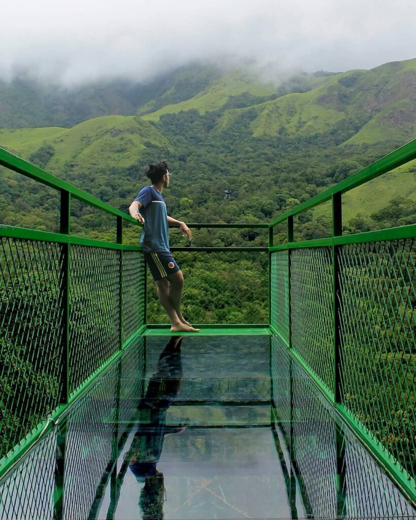 Glass bridge